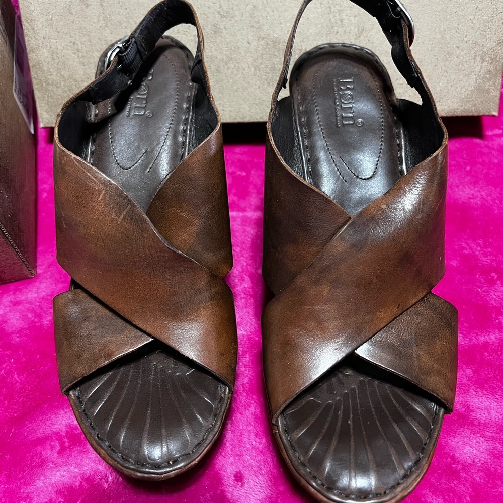 Born Emmy Brown shoes 10M